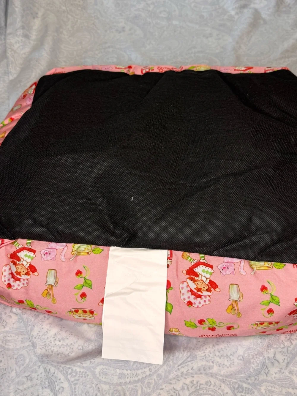 Strawberry Shortcake Plush Red & Pink Small Pet Bed